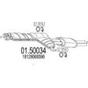 BMW 18129068596 Middle Silencer